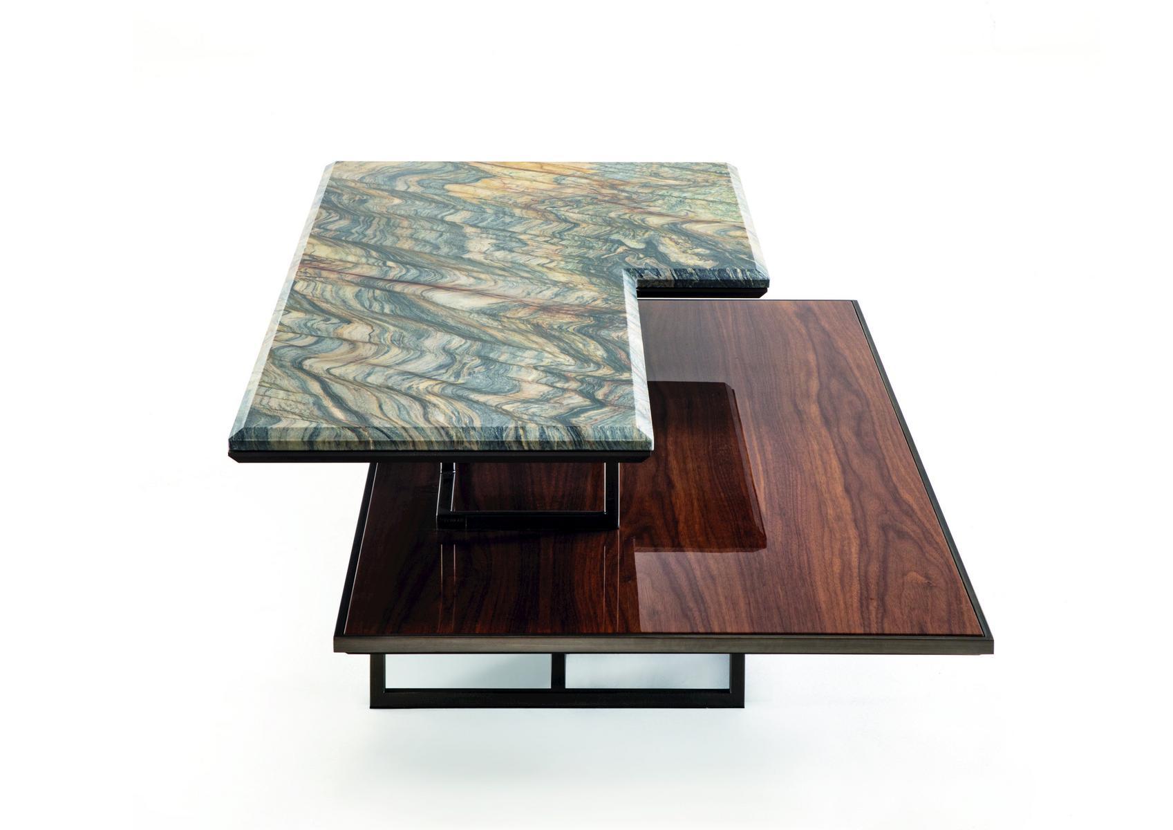 WALT Rectangular stone coffee table
