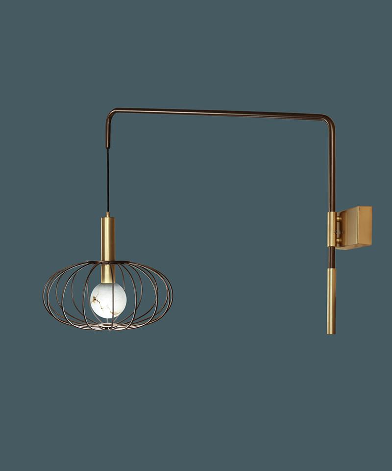 LIRA LED metal wall lamp