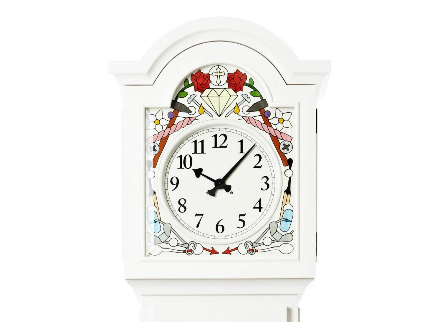 ALTDEUTSCHE Pine clock