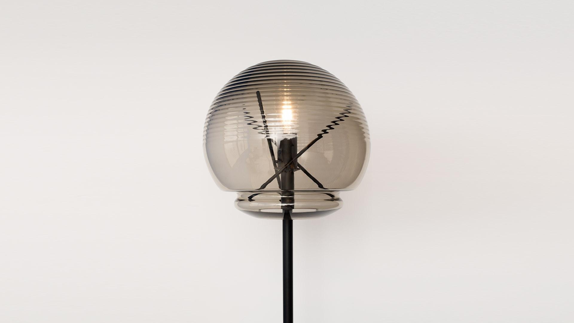 VITRUVIO Glass floor lamp