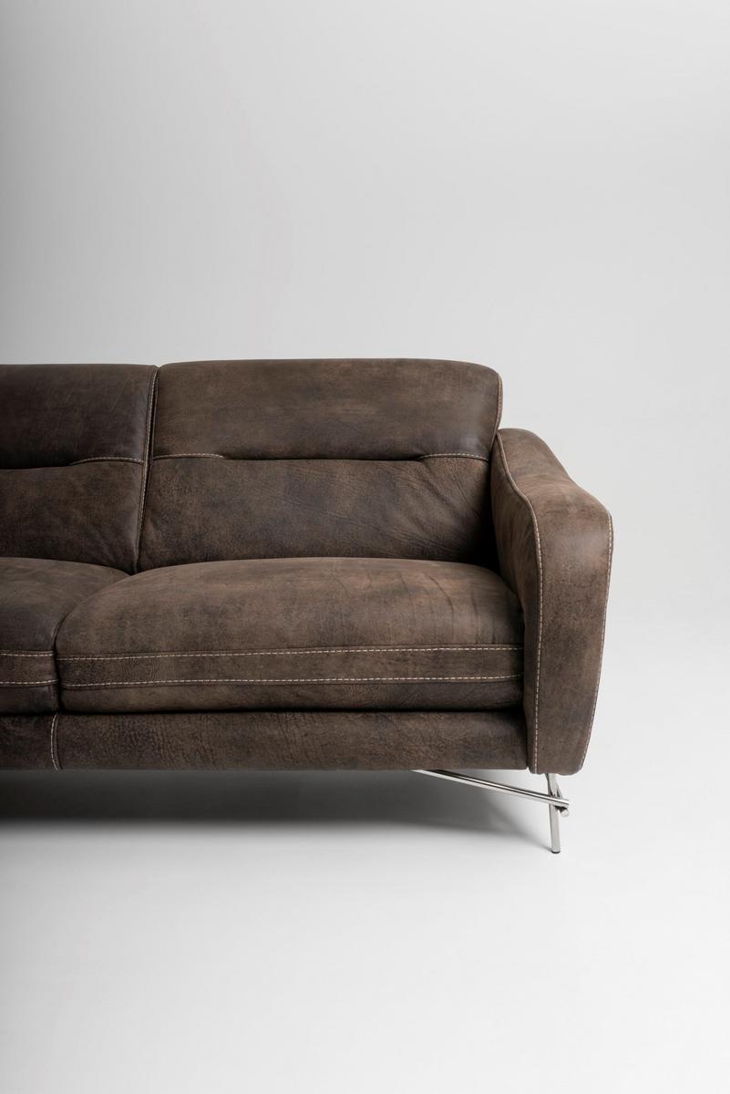FONZIE 2 seater leather sofa