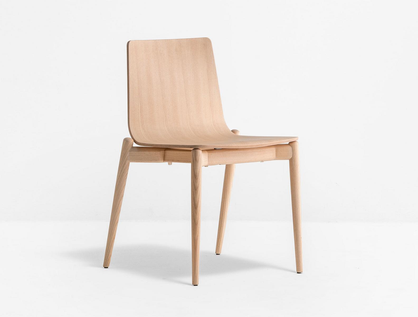 MALMÖ 390 Stackable wooden chair
