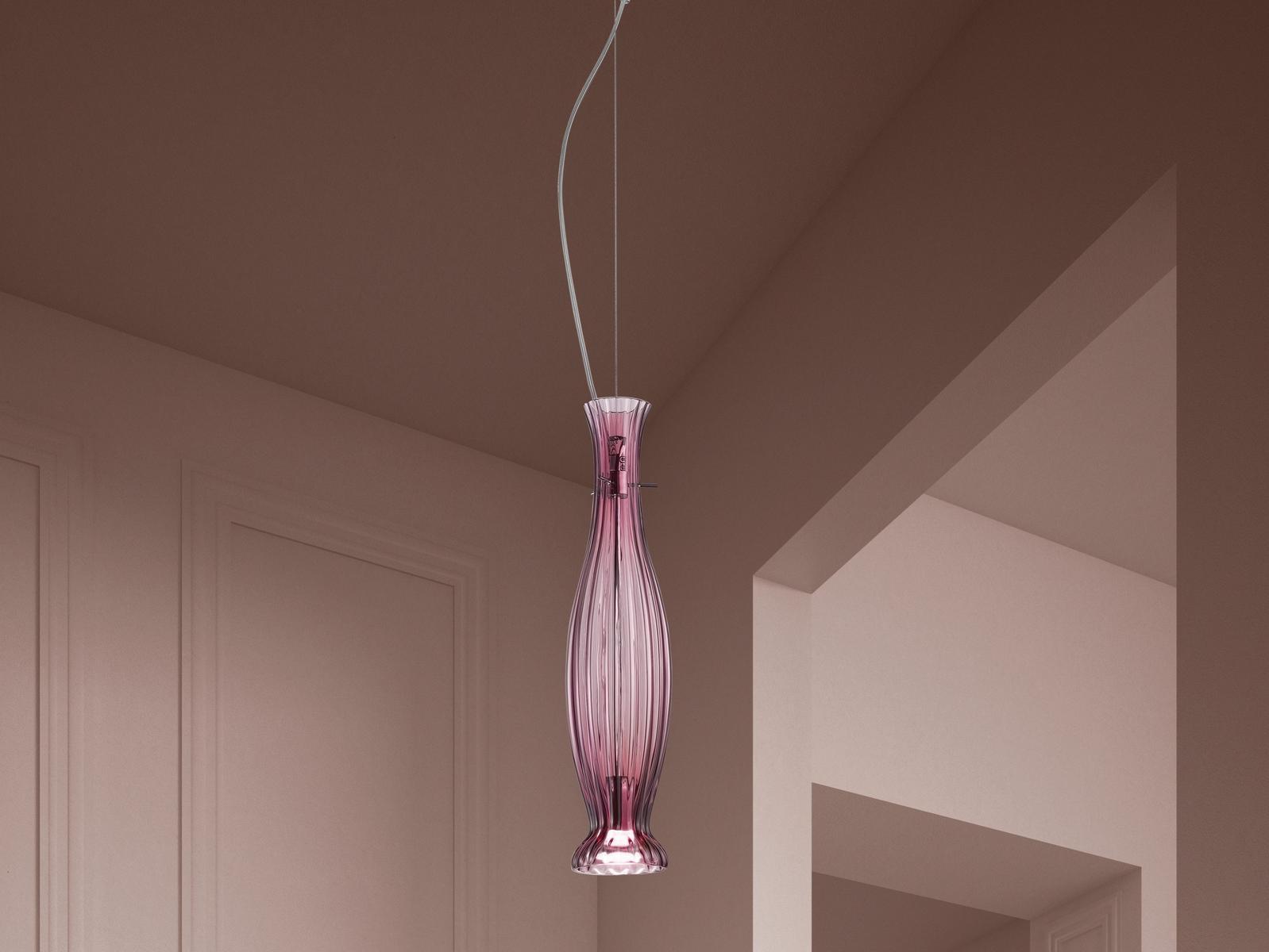 DIVA Glass pendant lamp