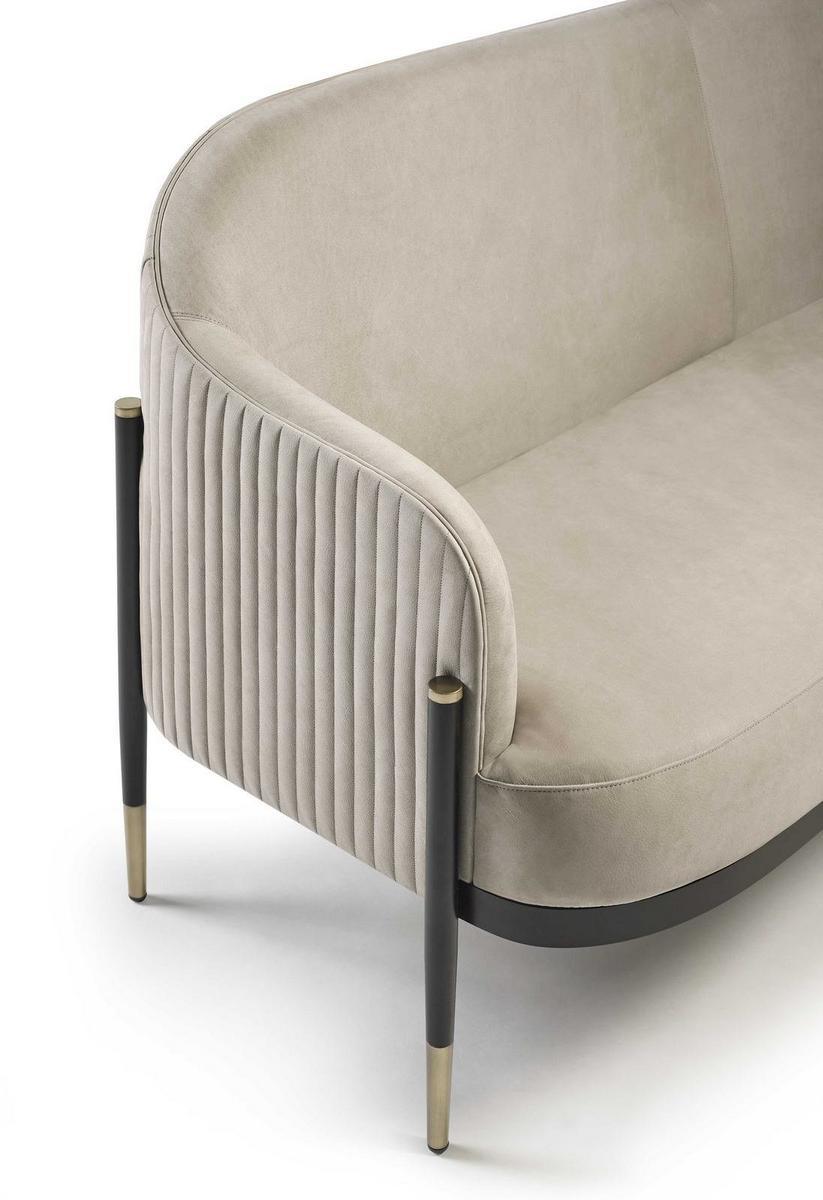 OXFORD 3P 3 seater leather sofa
