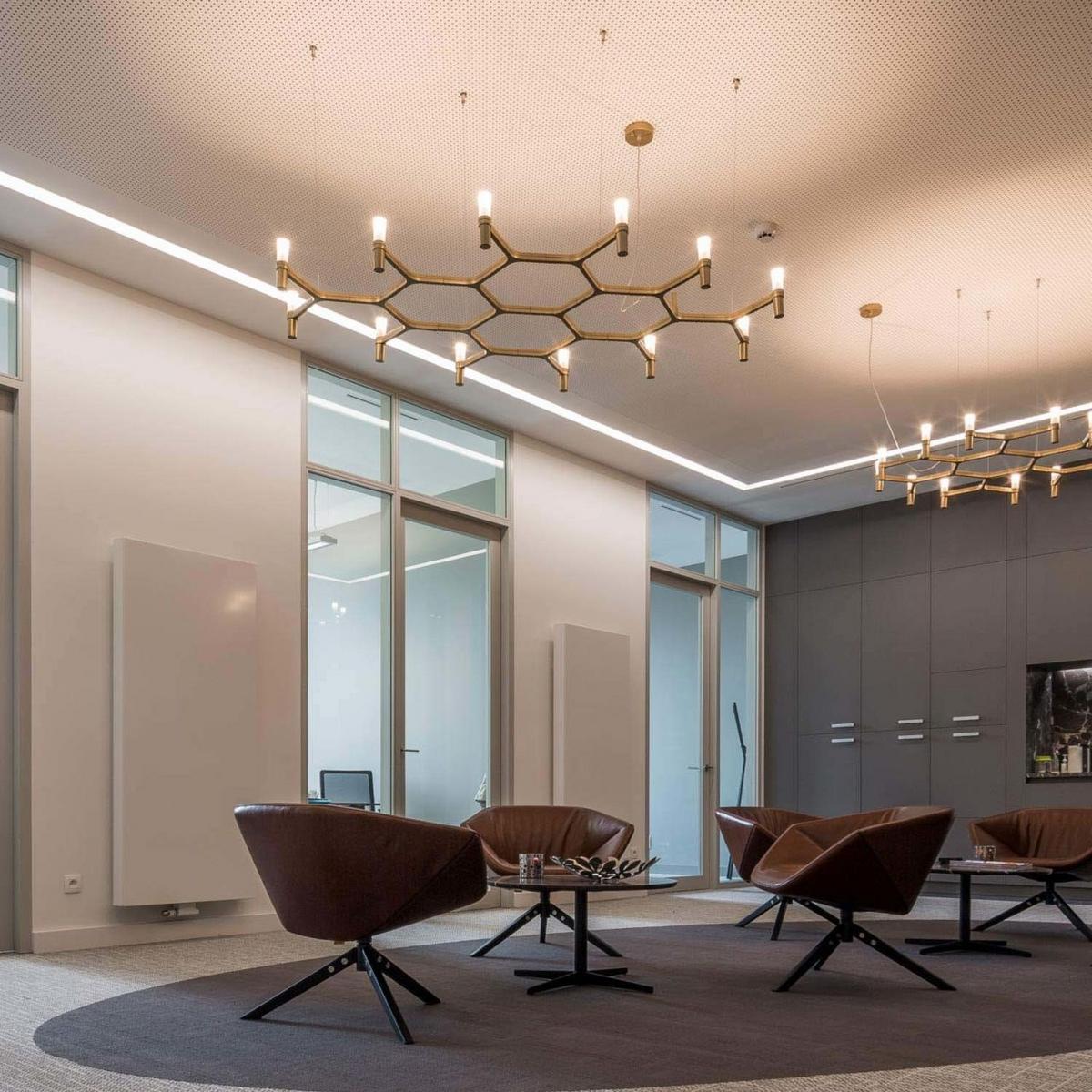 CROWN PLANA MEGA Contemporary style LED pendant lamp