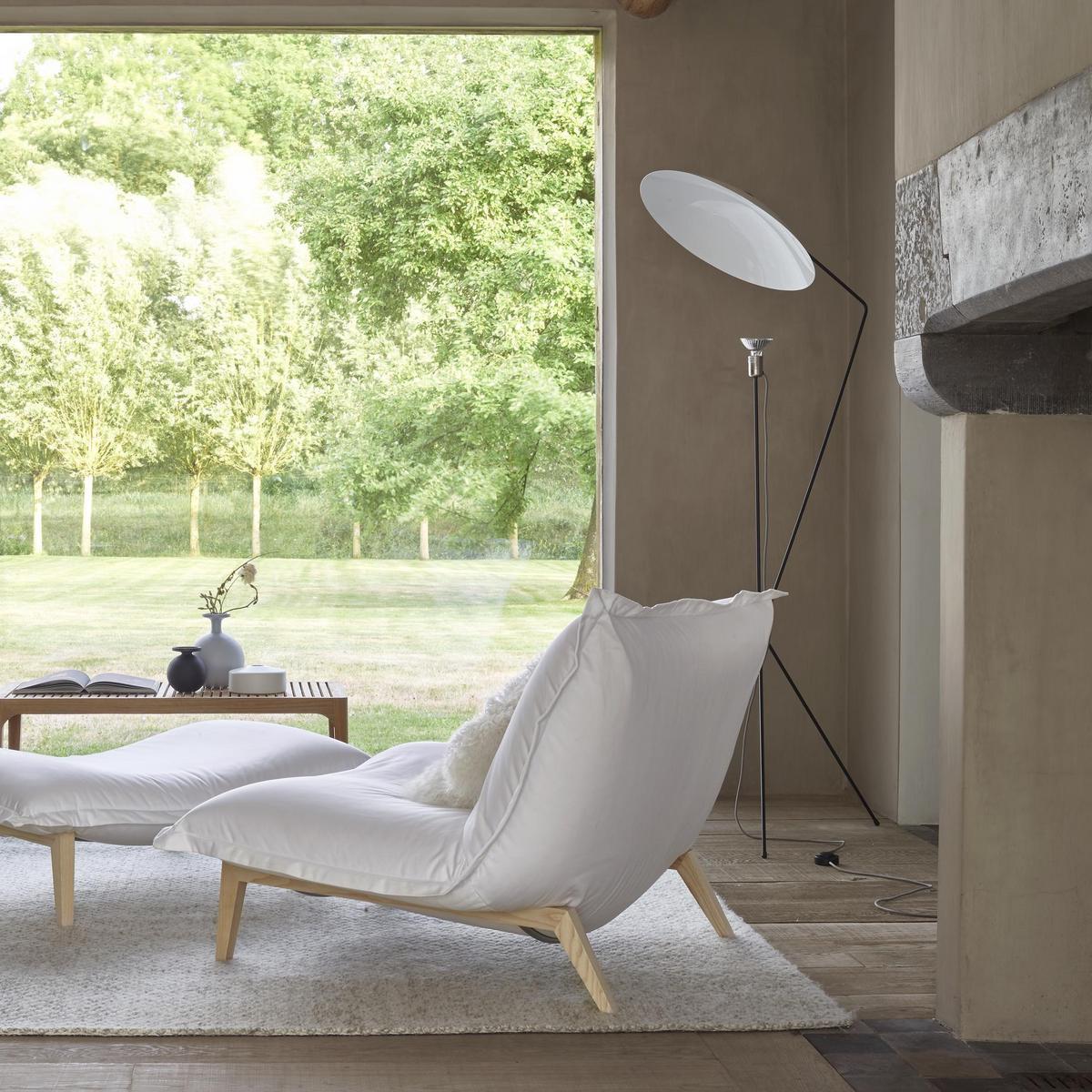 SOLVEIG LED steel floor lamp