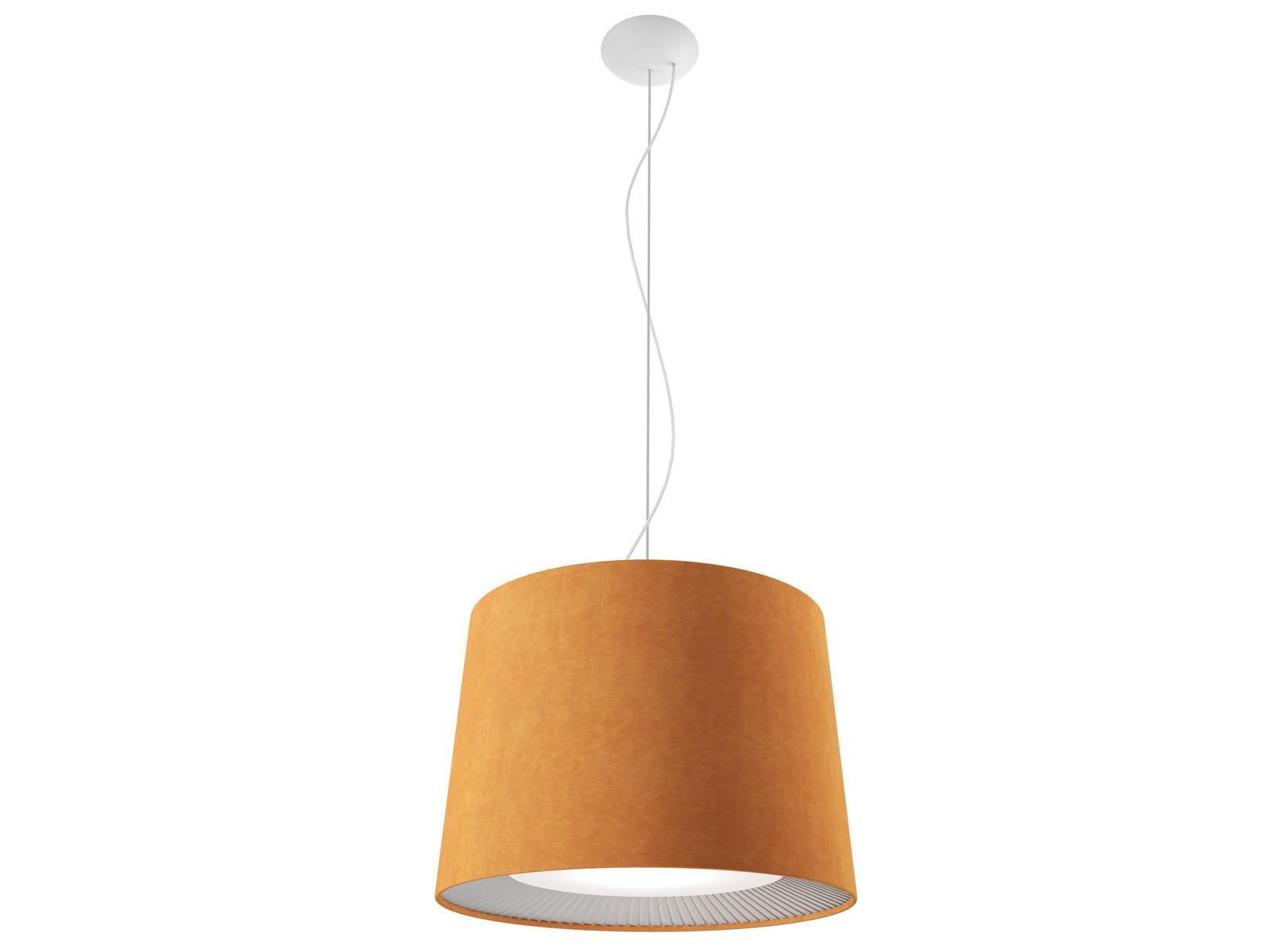 VELVET Suede fabric pendant lamp