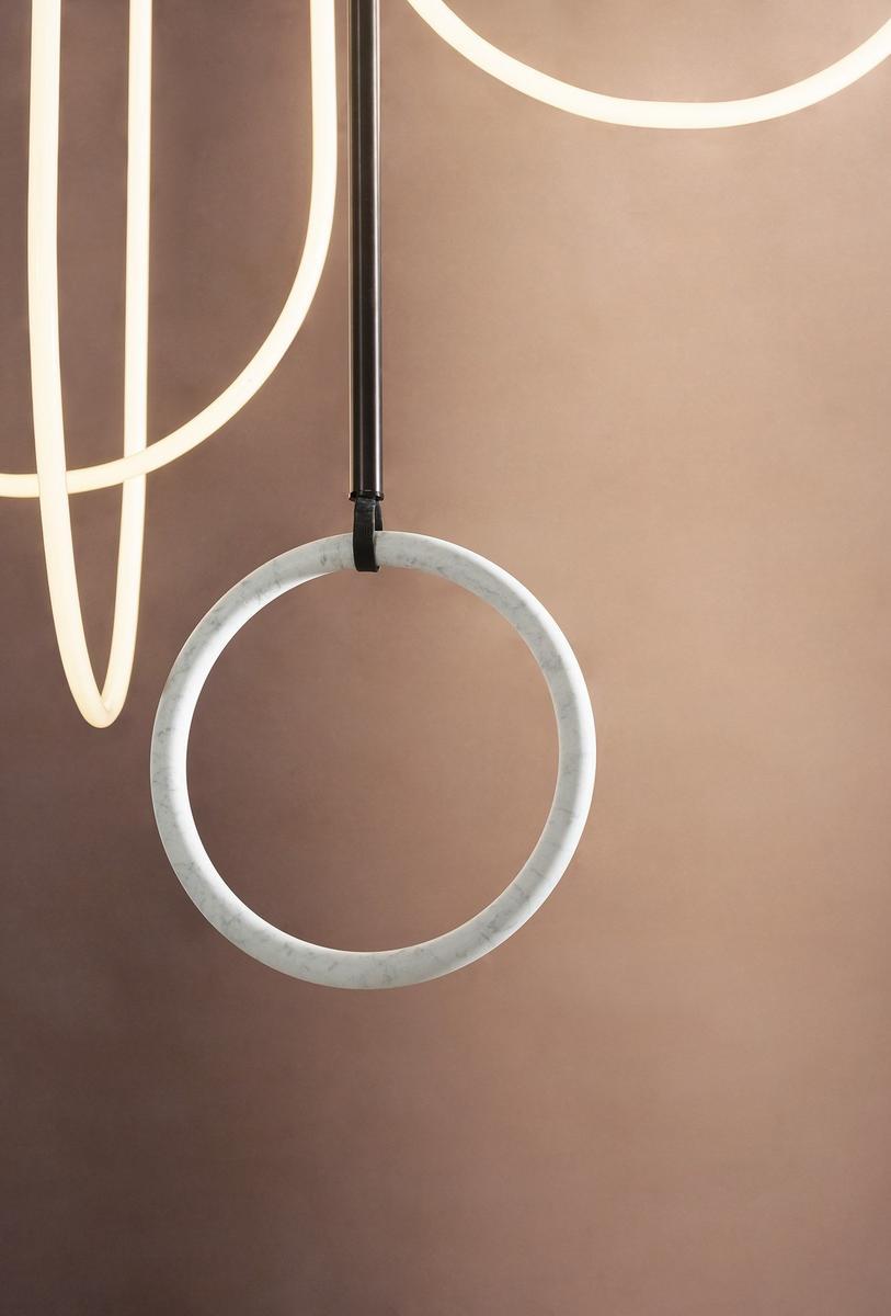 SAY YES Direct light glass ceiling lamp