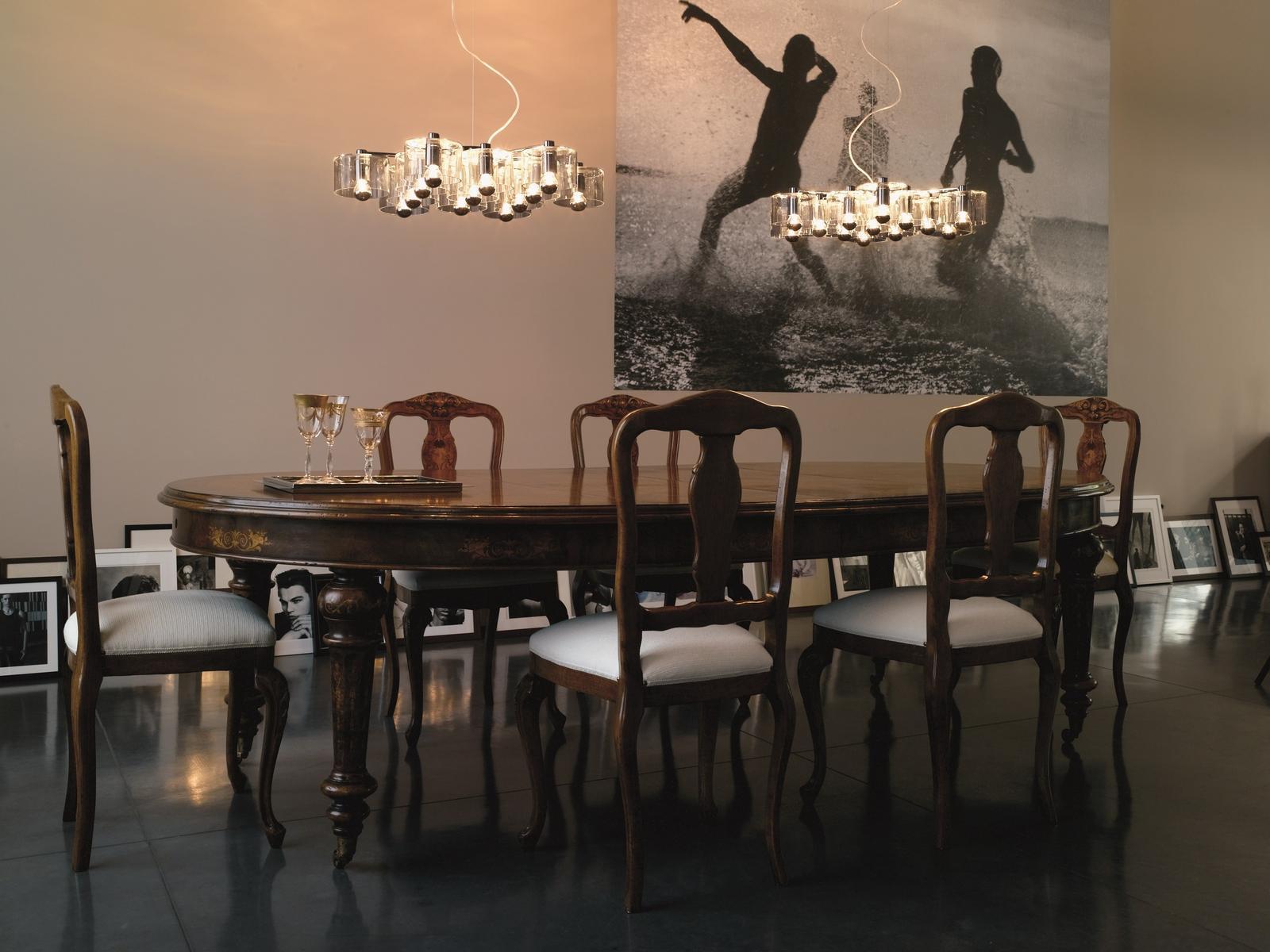 FIORE - 423 Blown glass pendant lamp