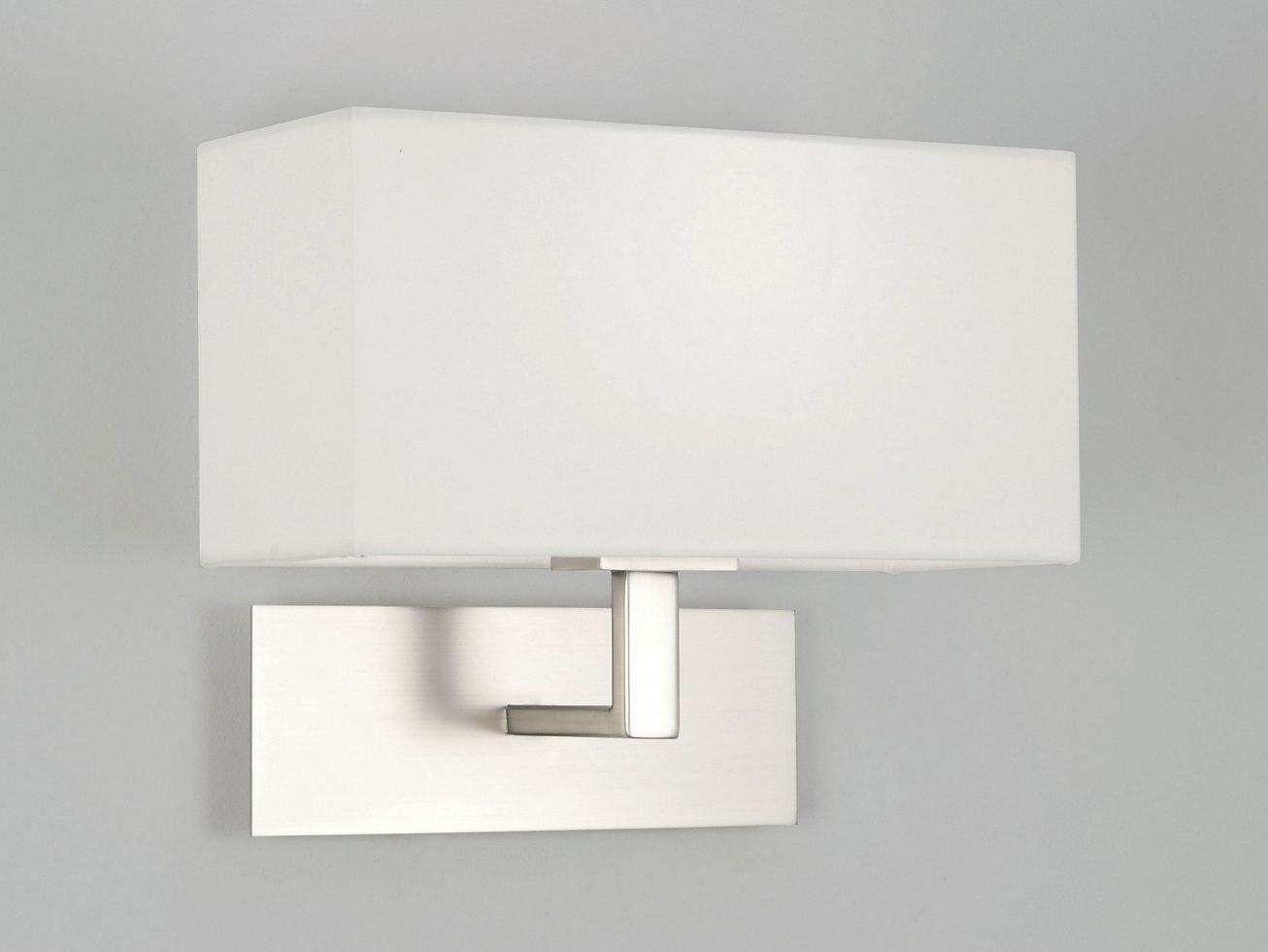 PARK LANE Wall lamp in steel and fabric