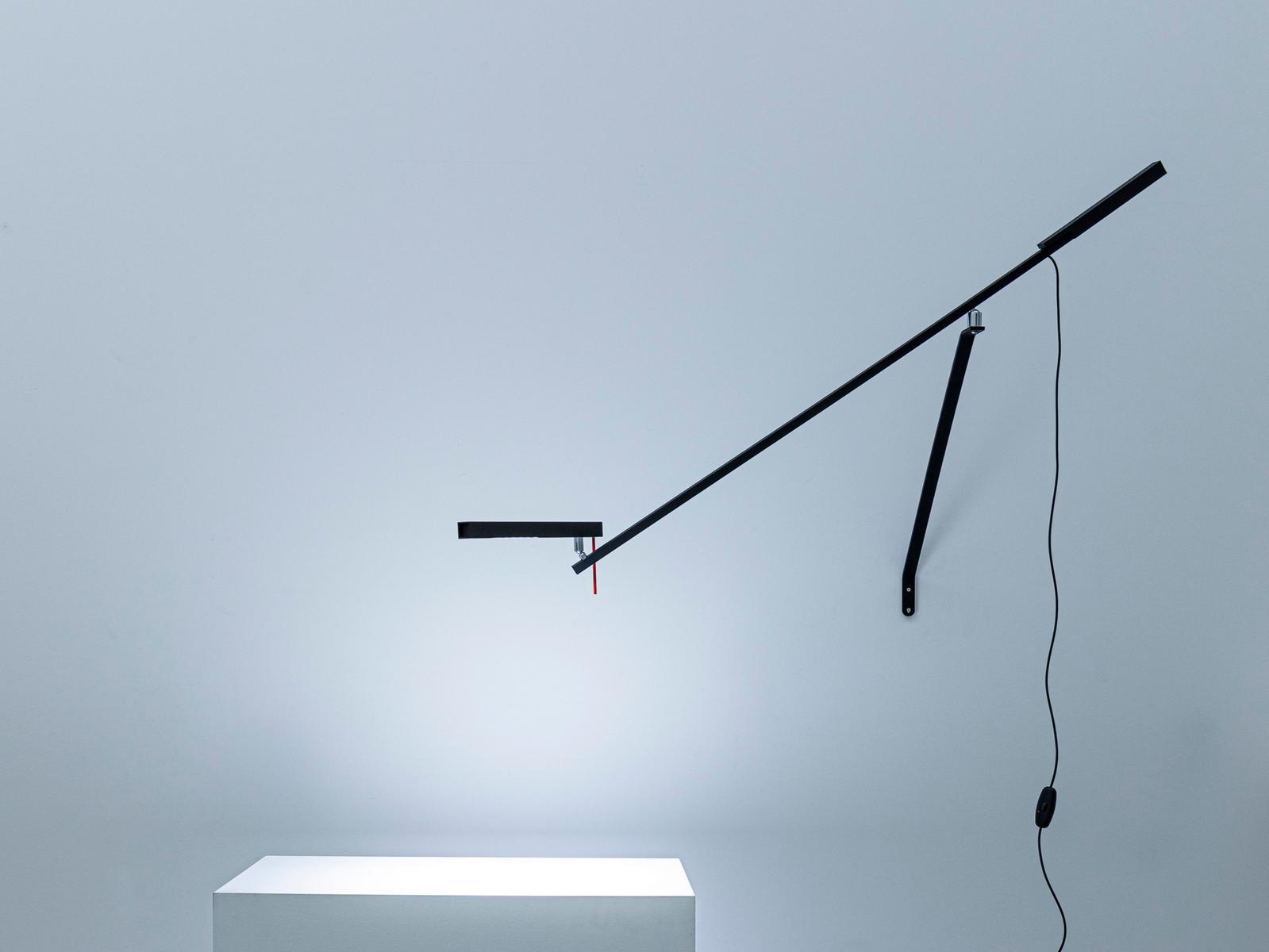 MORSETTO P LED adjustable metal wall lamp