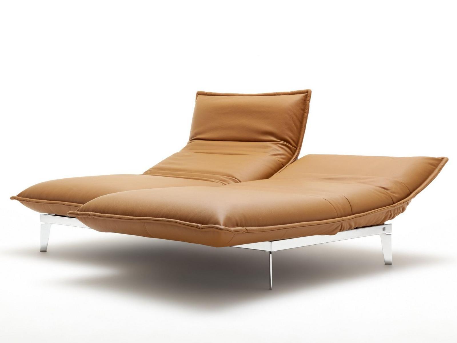 340 NOVA Leather Chaise longue