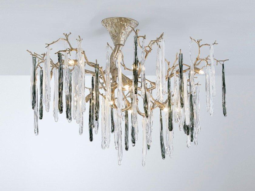 GLAMOUR CT3232/12 Handmade bronze pendant lamp