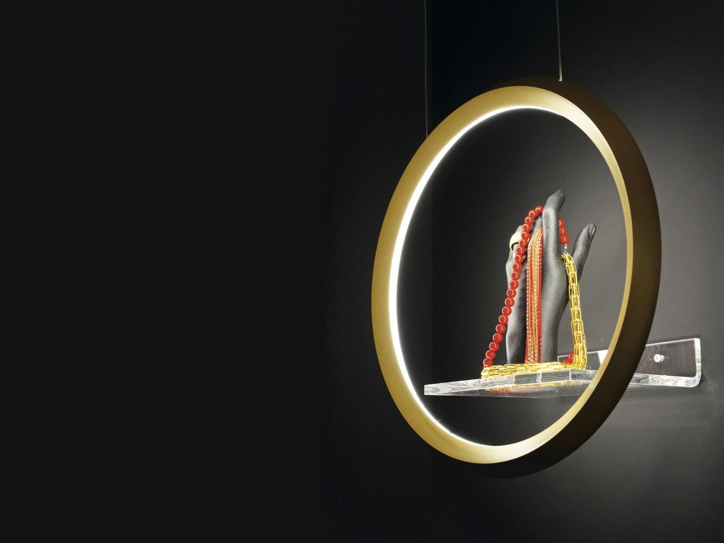 GIRATA VERTIKAL LED aluminium pendant lamp