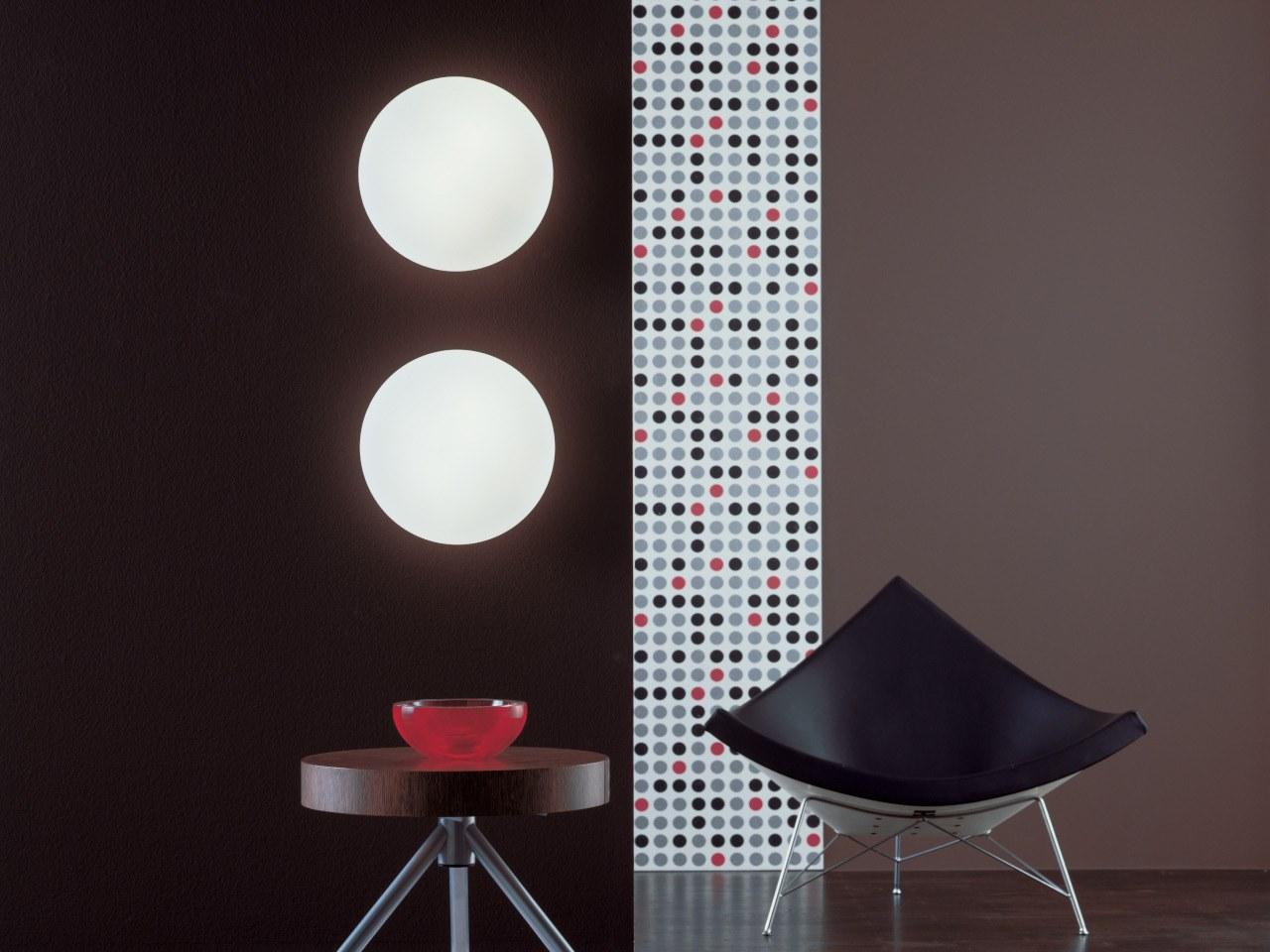FELIX P-PL MINI Blown glass wall lamp / ceiling lamp