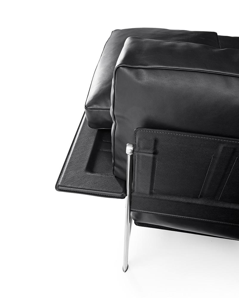 DIESIS 40 3 seater leather sofa