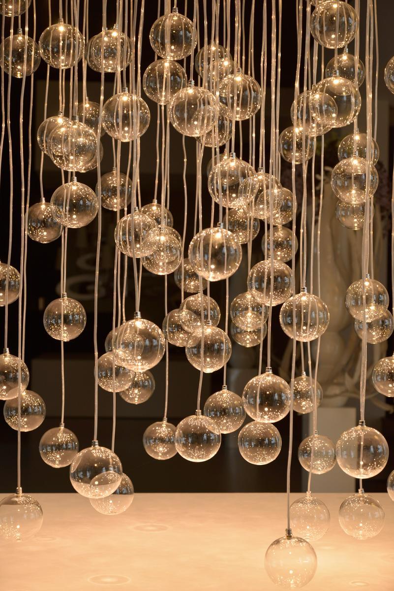 BALLROOM C100 Direct light metal pendant lamp