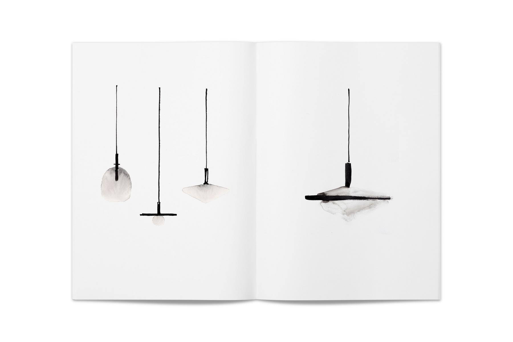 TEMPO 5772_5778 LED direct light glass and steel pendant lamp