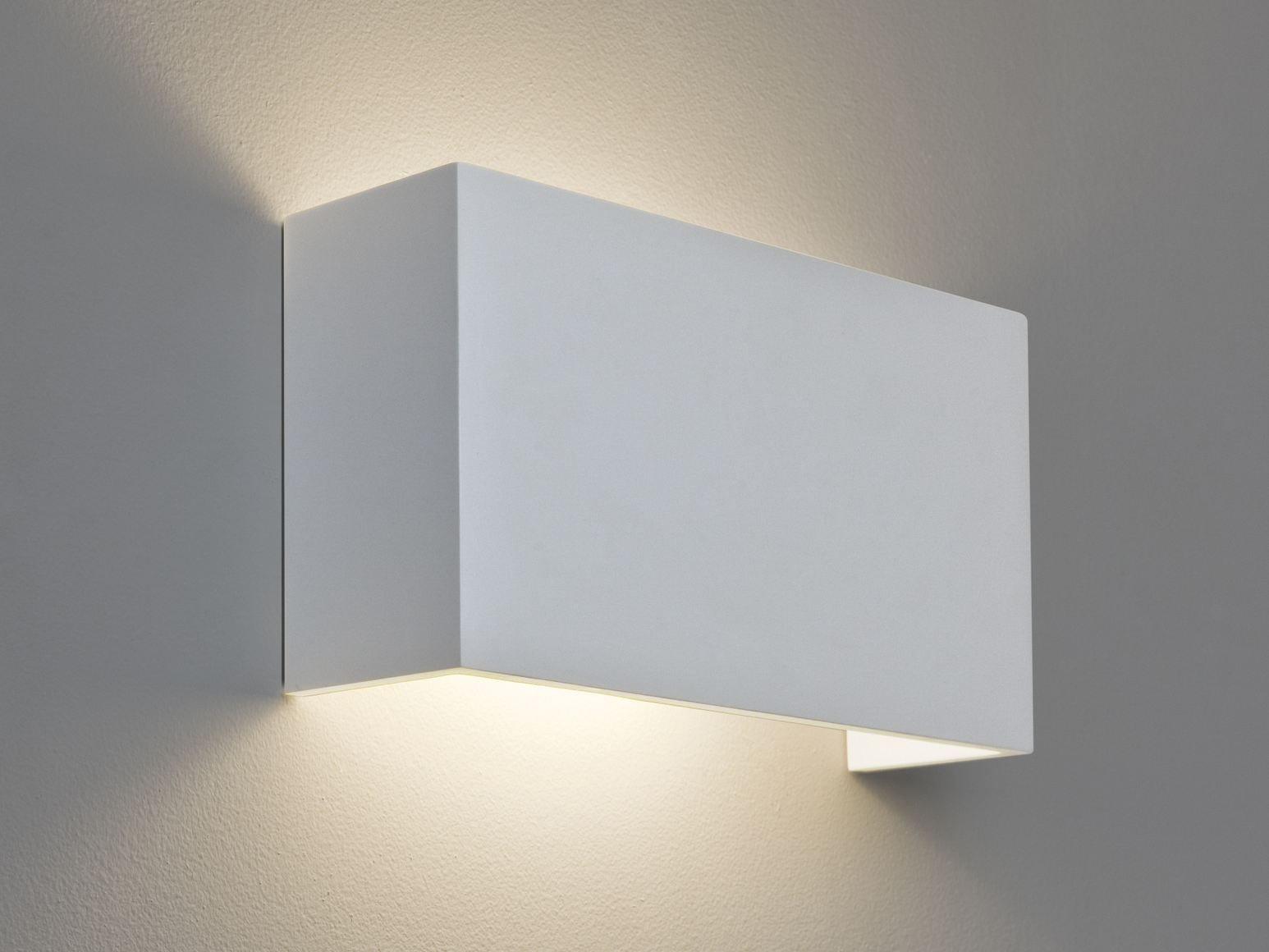 PELLA 325 Plaster wall light with dimmer