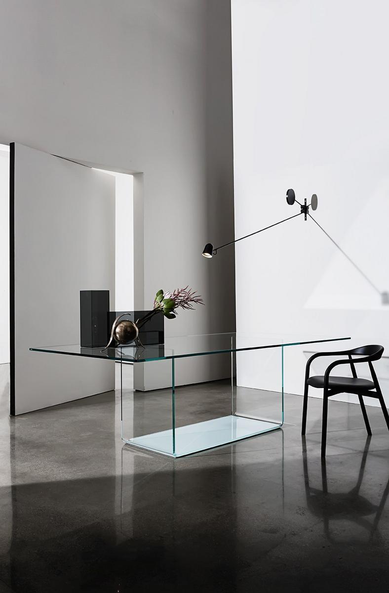 VALENCIA Rectangular crystal table