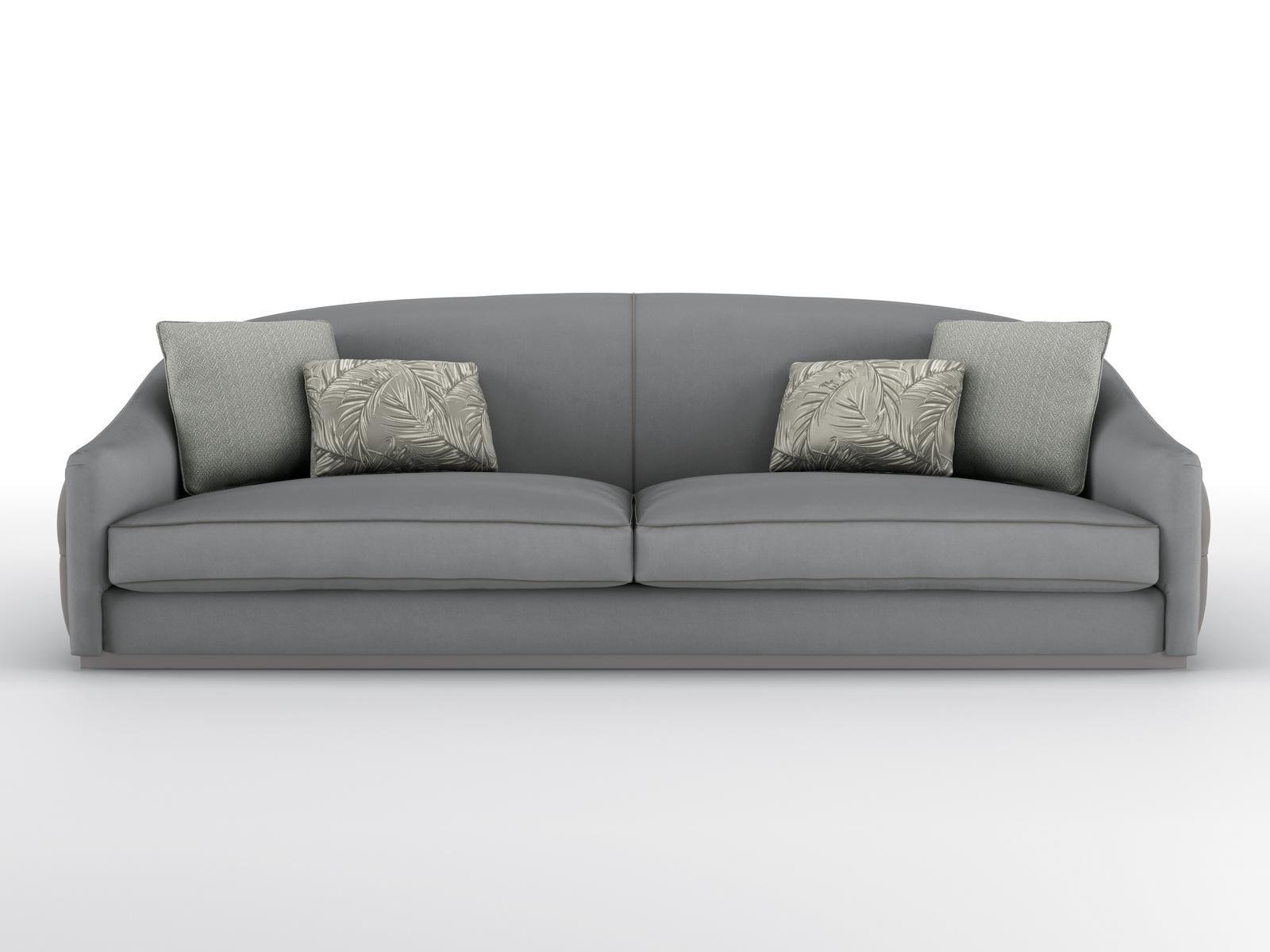 EMPERADOR 4 seater velvet sofa