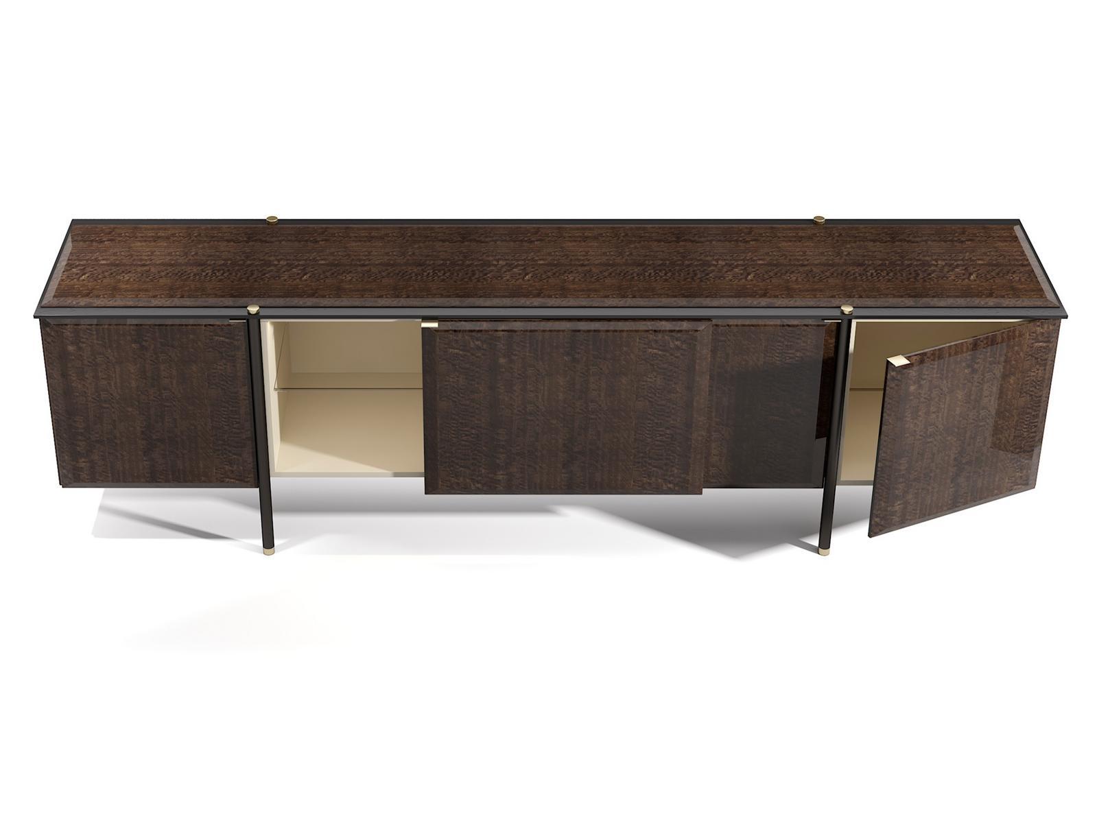 TUDOR Wooden sideboard with doors