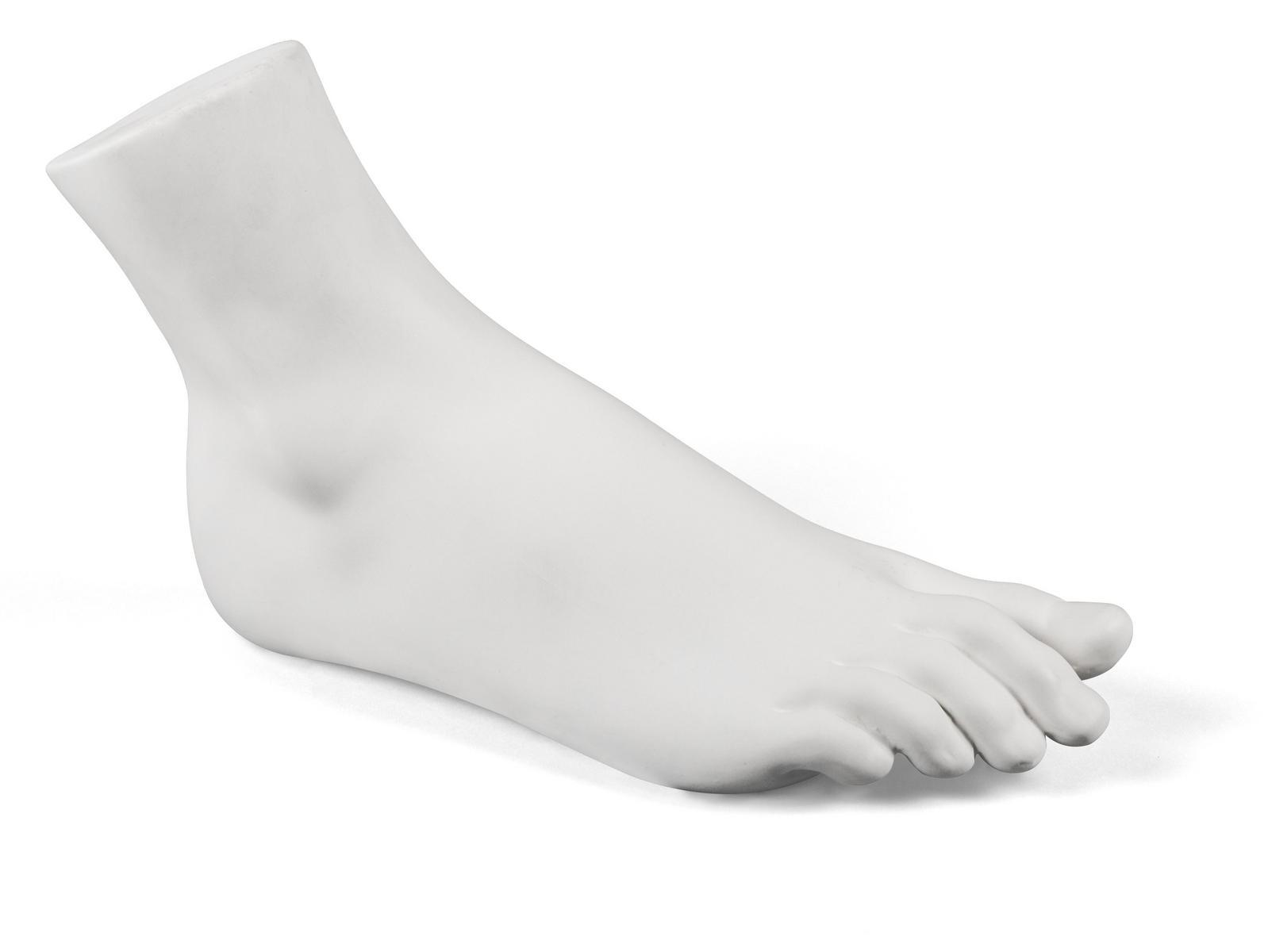 FEMALE FOOT Porcelain decorative object