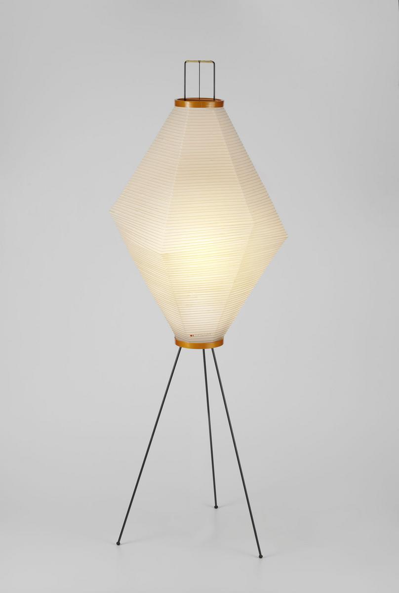 AKARI 13A Japanese paper floor lamp