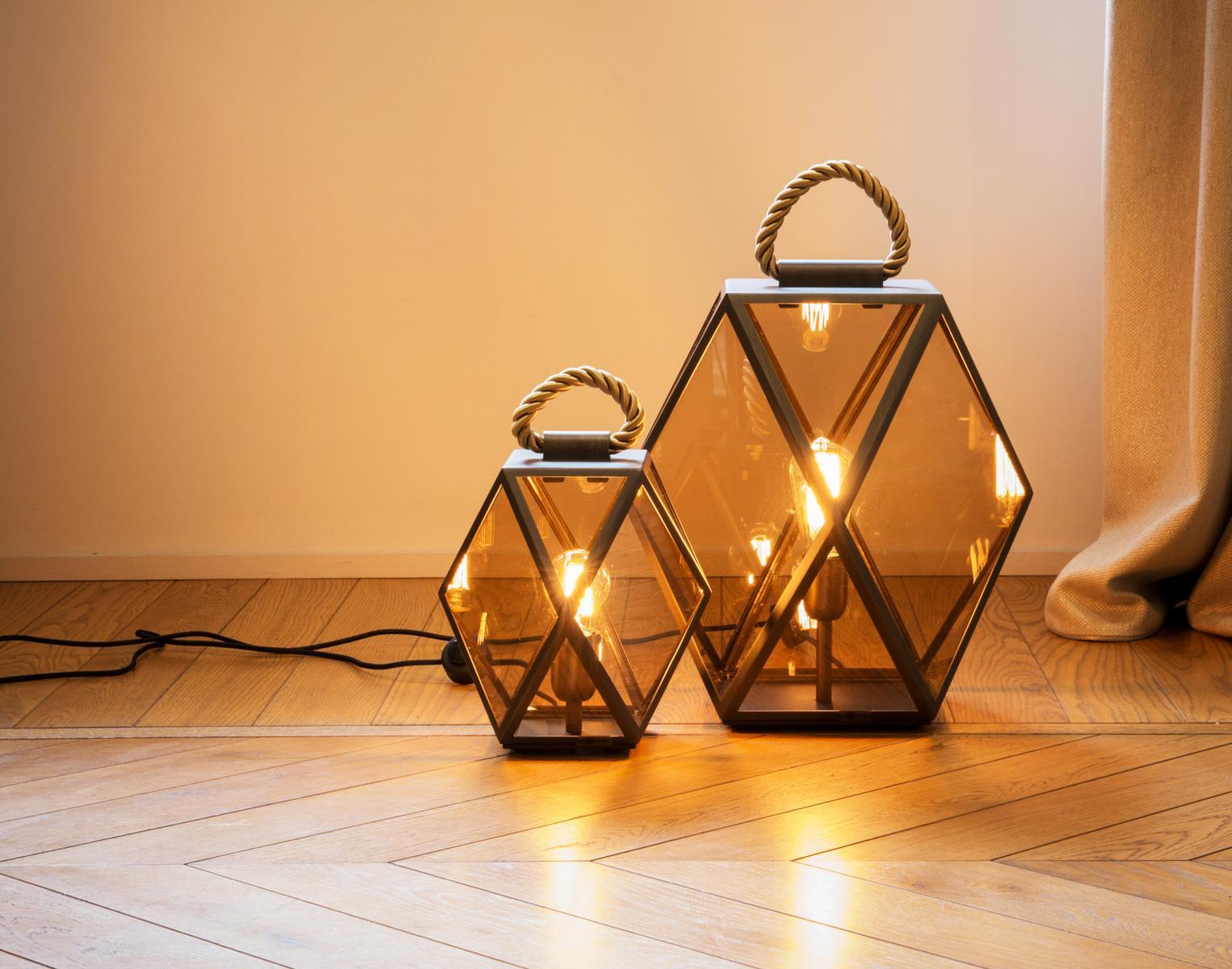 MUSE LANTERN Floor lamp cordless