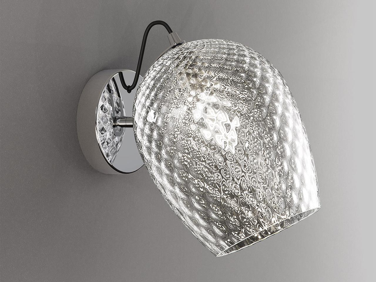 NUCE 4011/AP1 Adjustable blown glass wall lamp