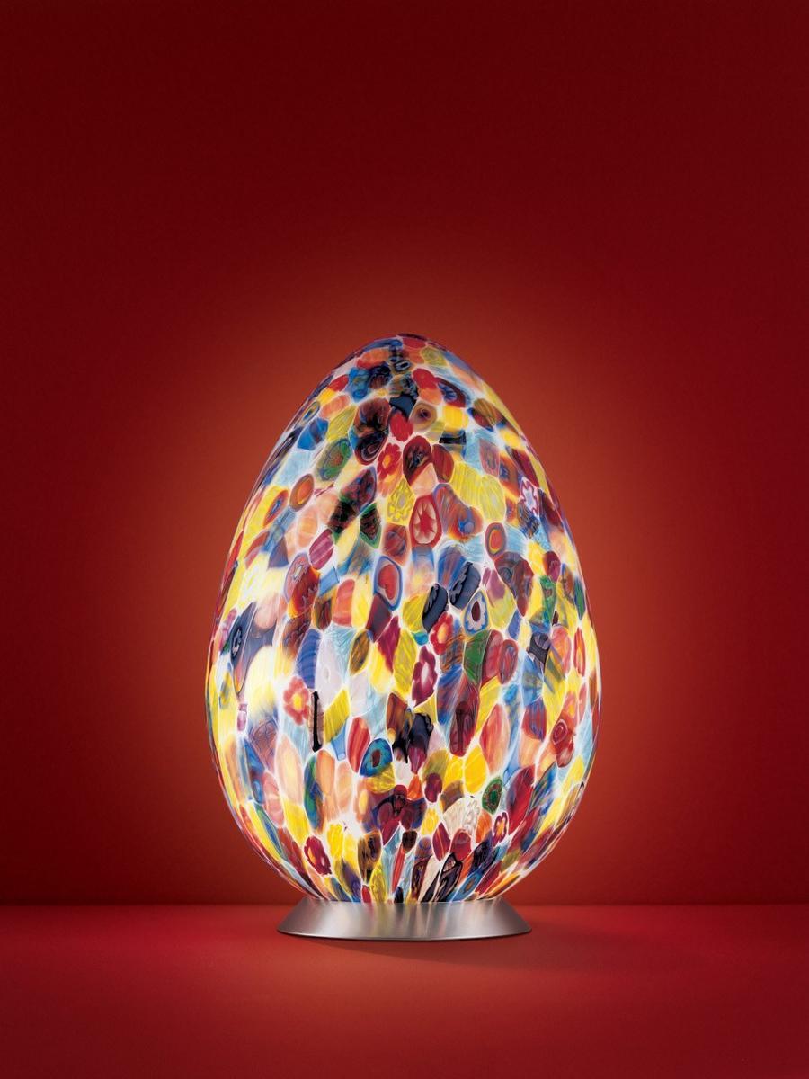 UOVO T46 LED blown glass table lamp