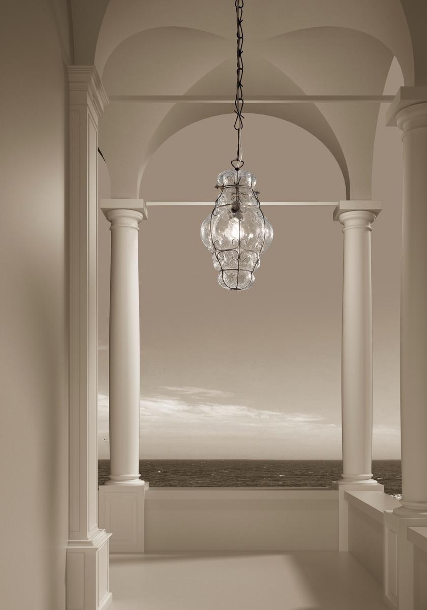 TIEPOLO Glass pendant lamp