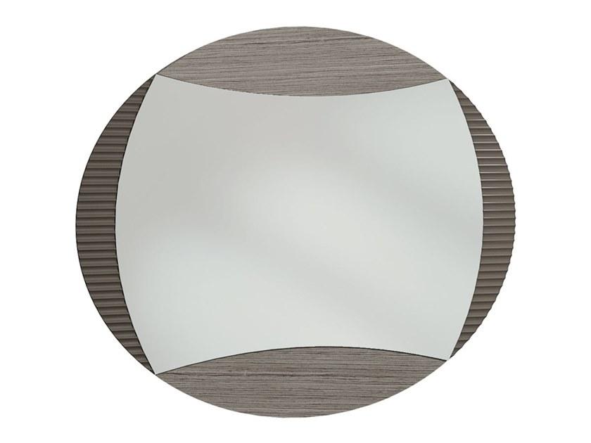 7324 Oval framed mirror