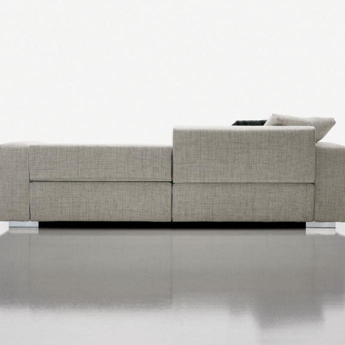 TURNER Sectional recliner fabric sofa