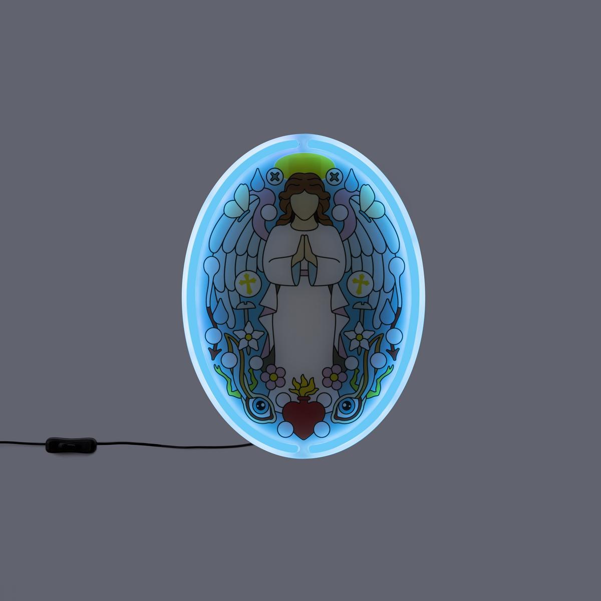 ANGEL GABRIEL LED acrylic wall lamp