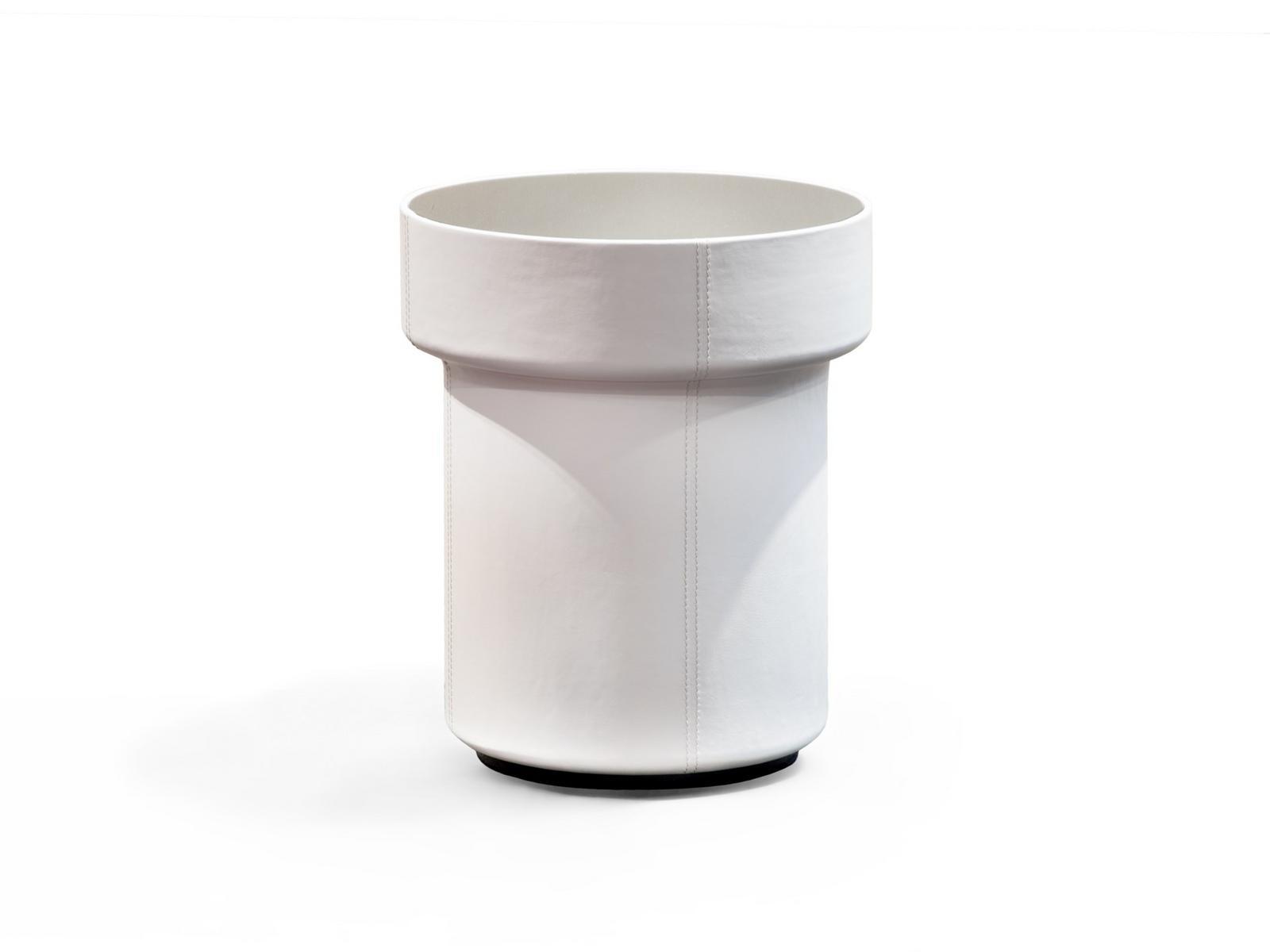 COIL Round mirrored glass coffee table