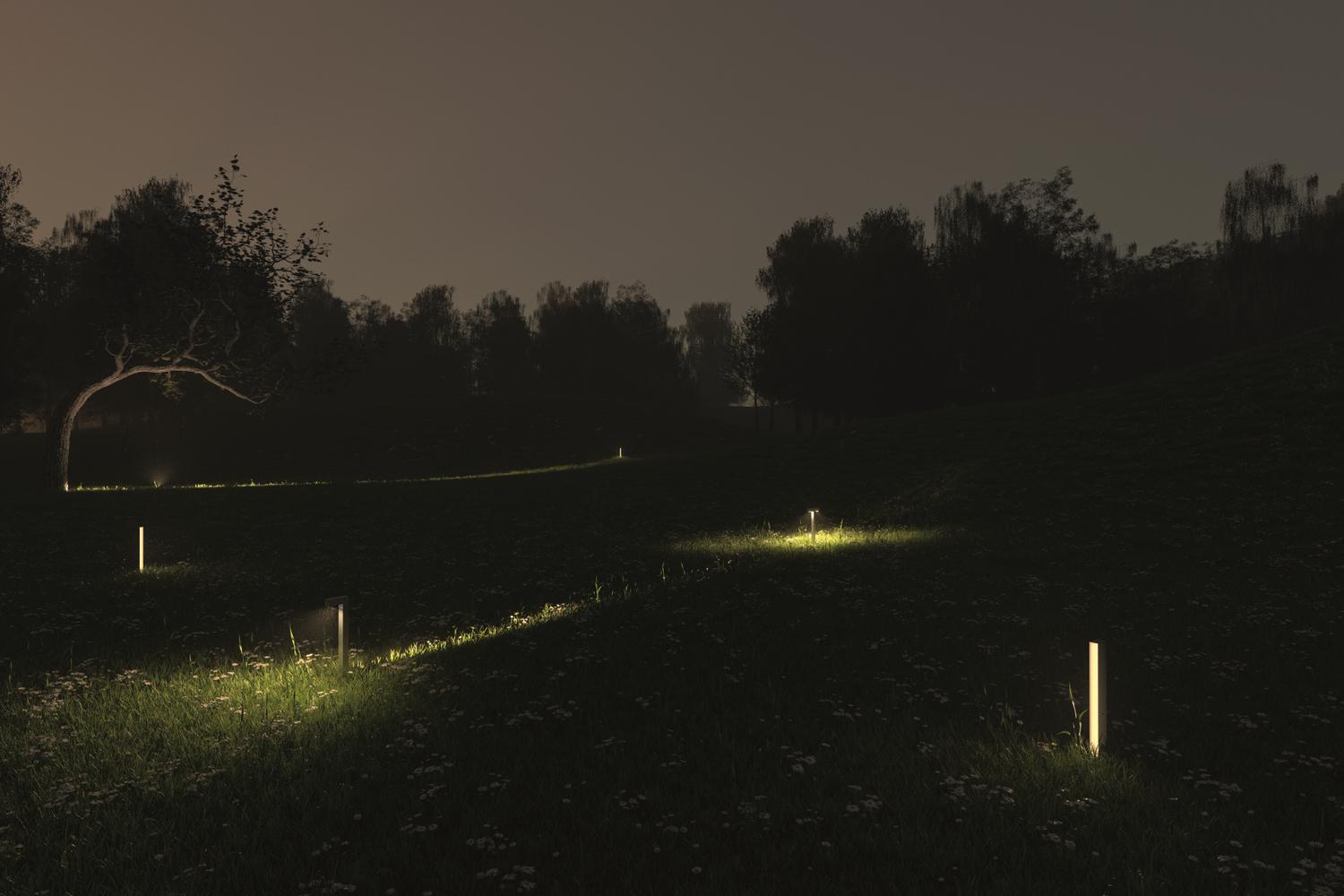 WALKING FOCUS LED aluminium bollard light