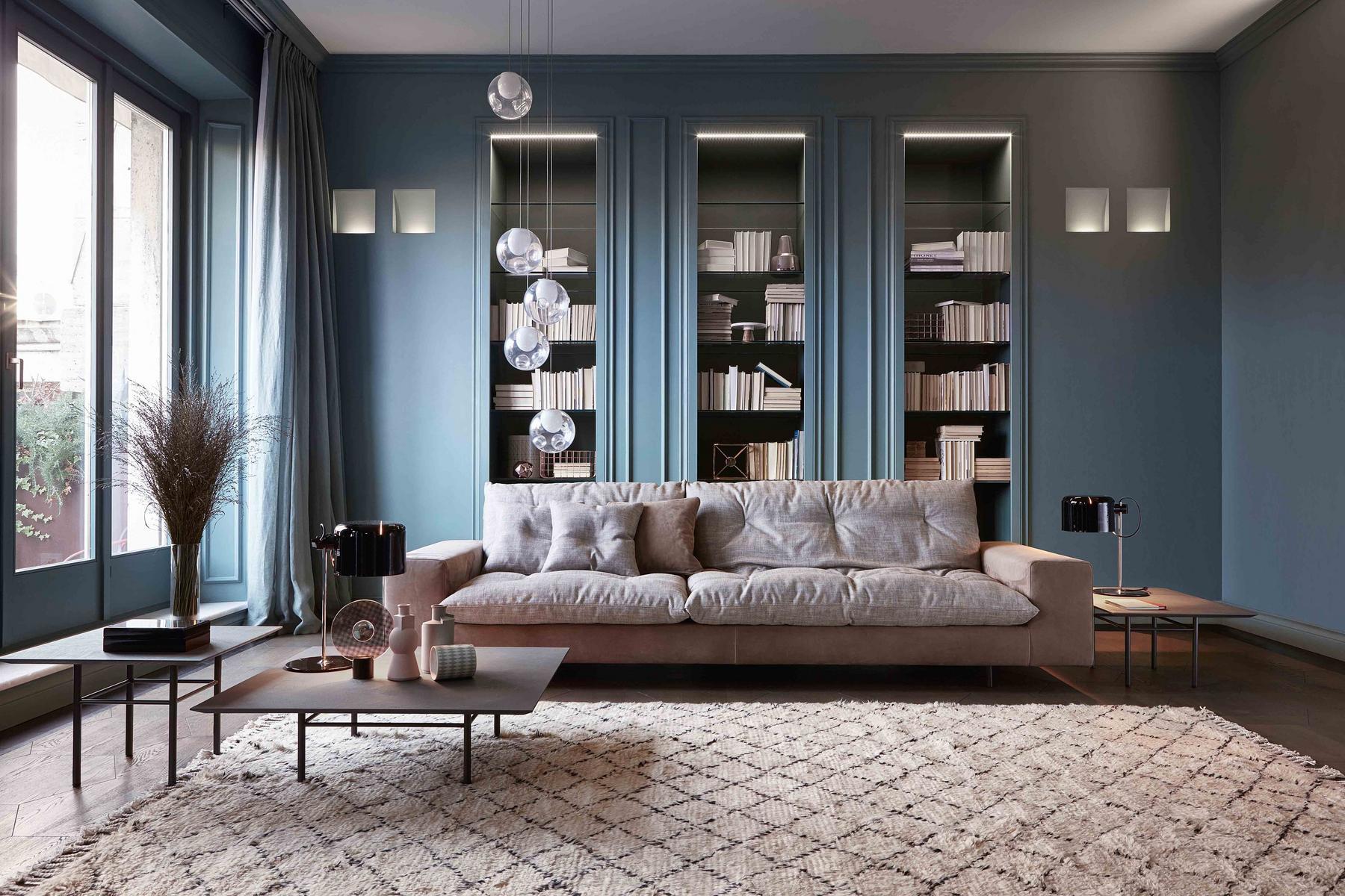 AVARIT 3 seater fabric sofa