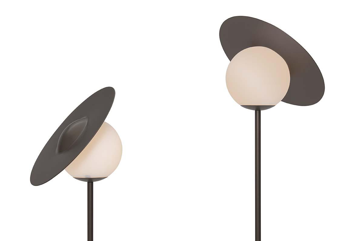 MISS Direct-indirect light metal floor lamp