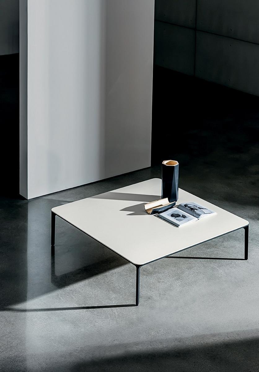 SLIM Rectangular ceramic coffee table