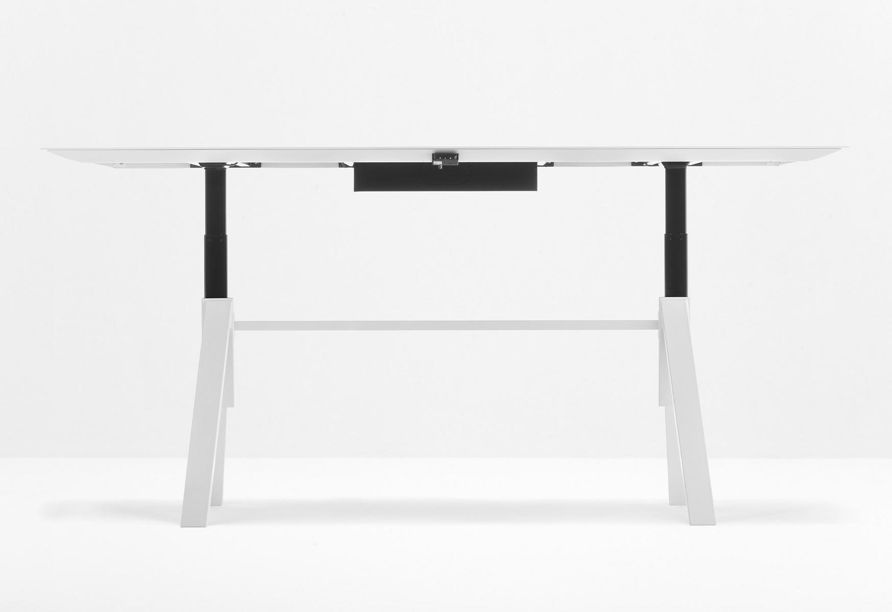 ARKI-TABLE ADJUSTABLE Height-adjustable rectangular office desk