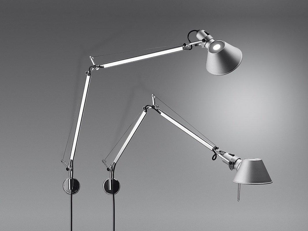 TOLOMEO WALL Direct light aluminium wall lamp