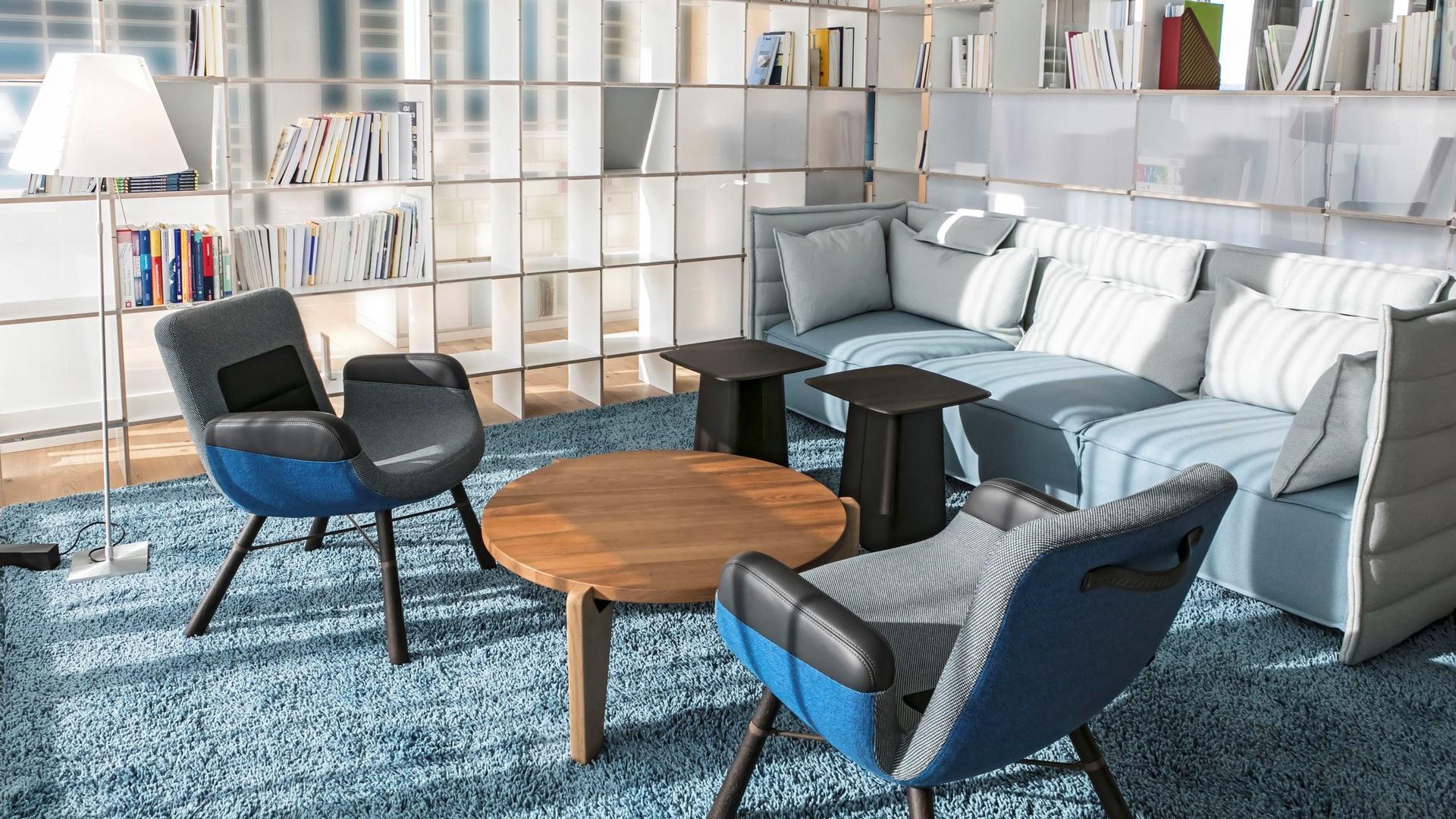 ALCOVE 3 seater fabric sofa