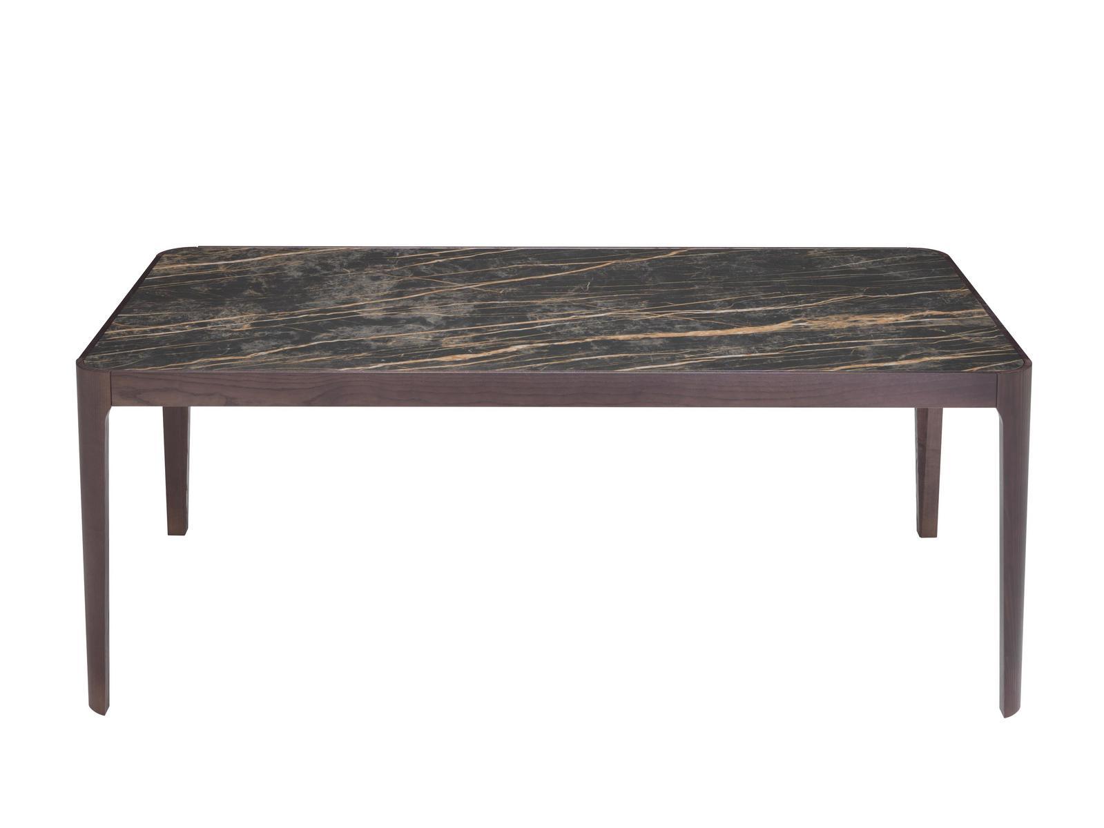 CROSS Extending rectangular ceramic table