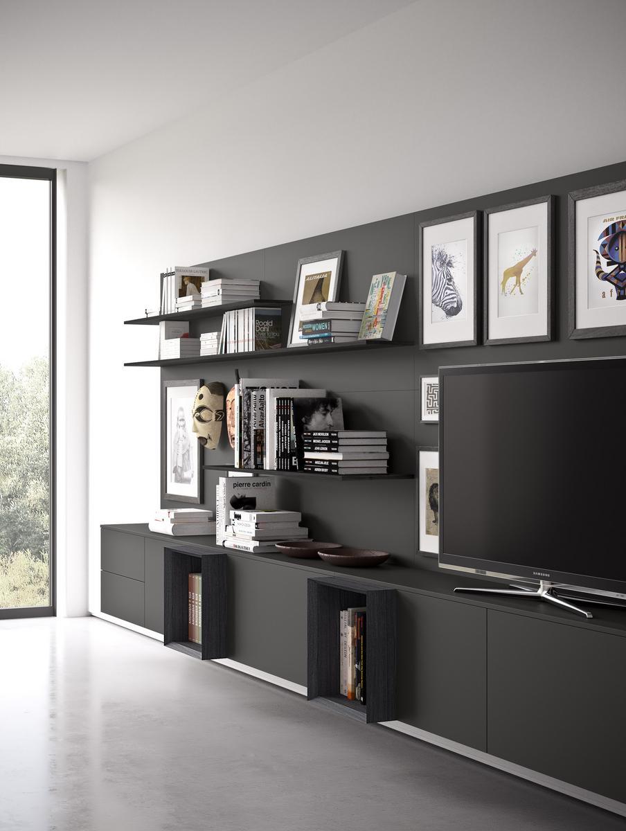 SPAZIO S313 Sectional modular storage wall