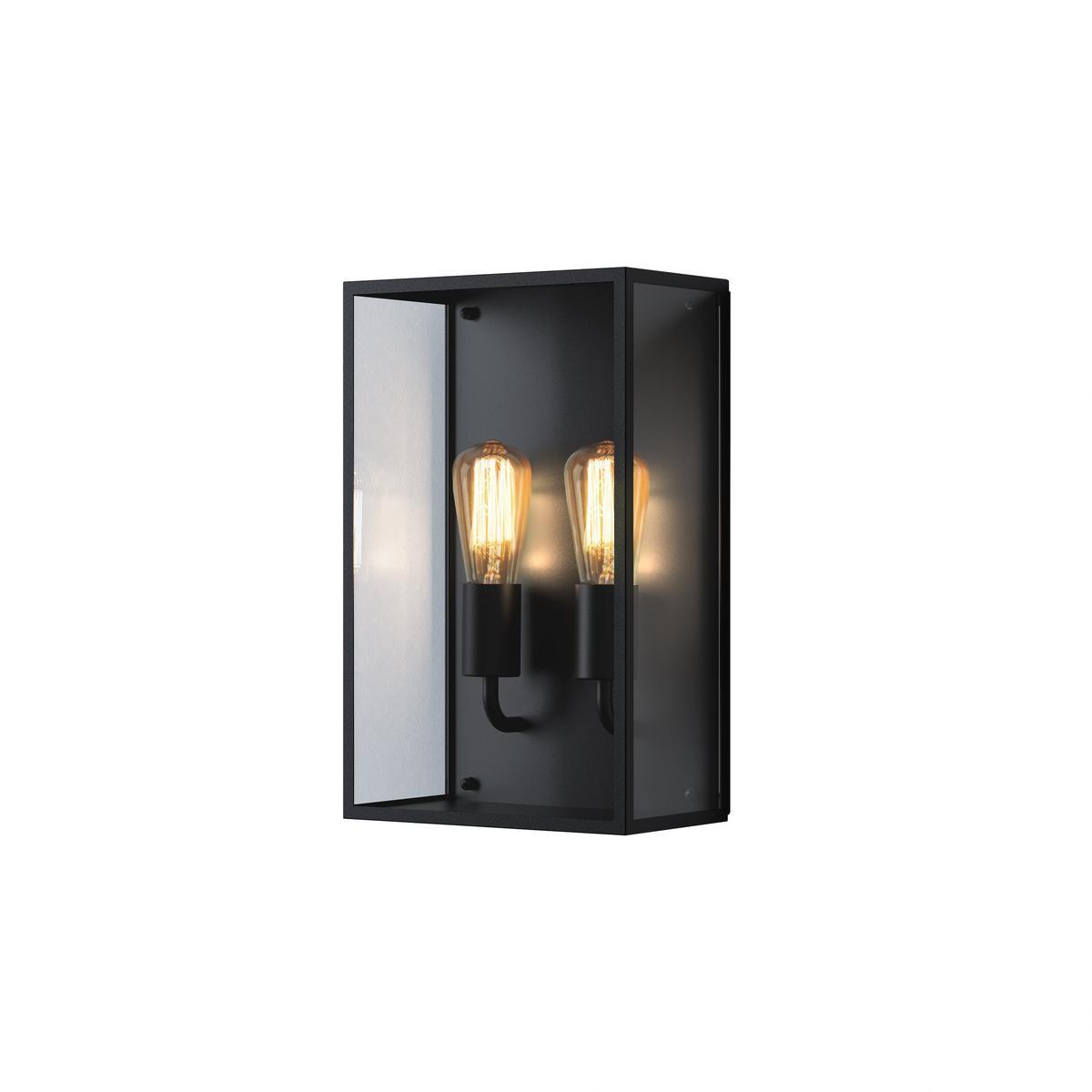 MESSINA TWIN Contemporary style LED indirect light stainless steel Outdoor wall Lamp
