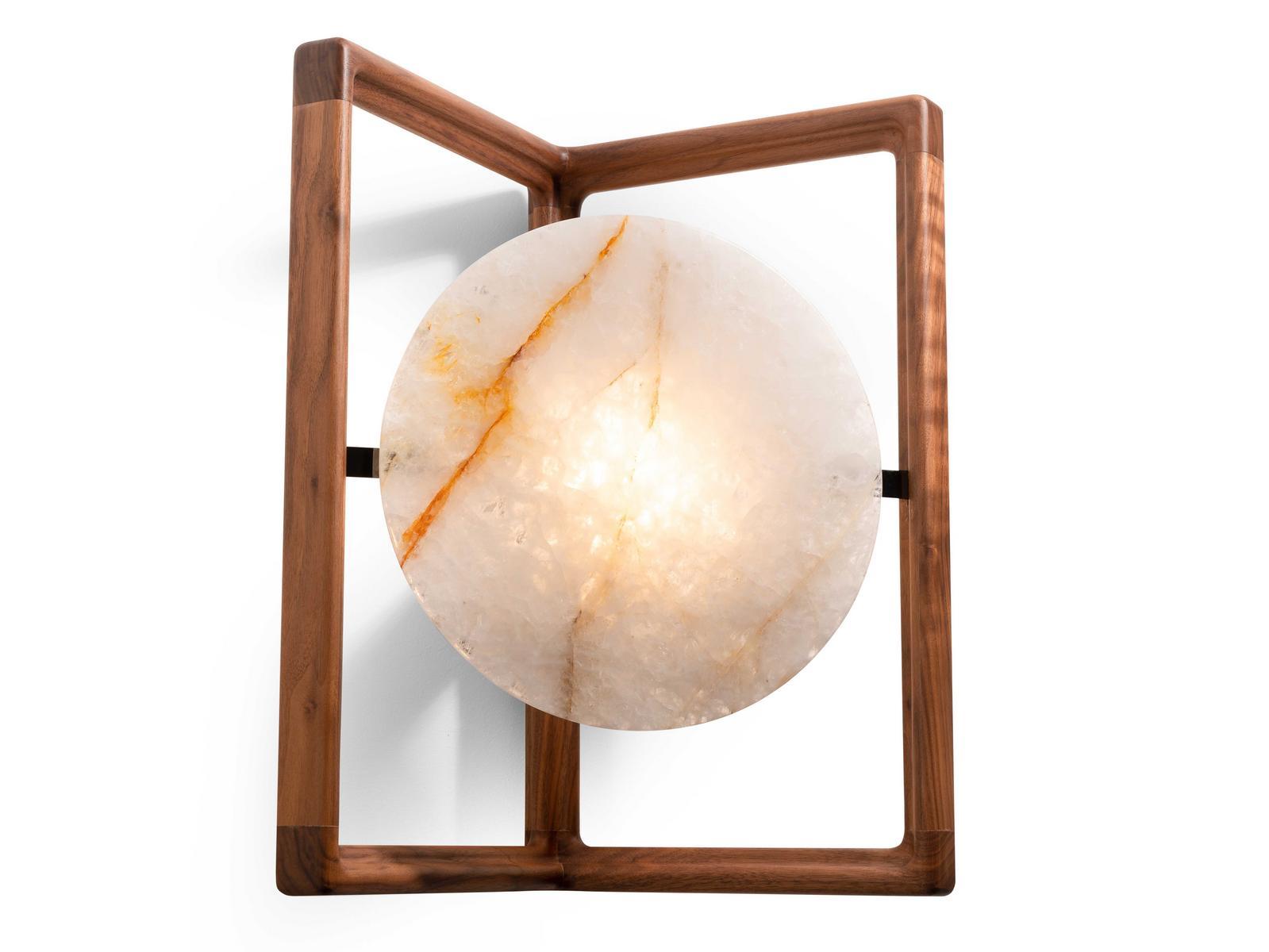 MOON EYE Wooden wall light