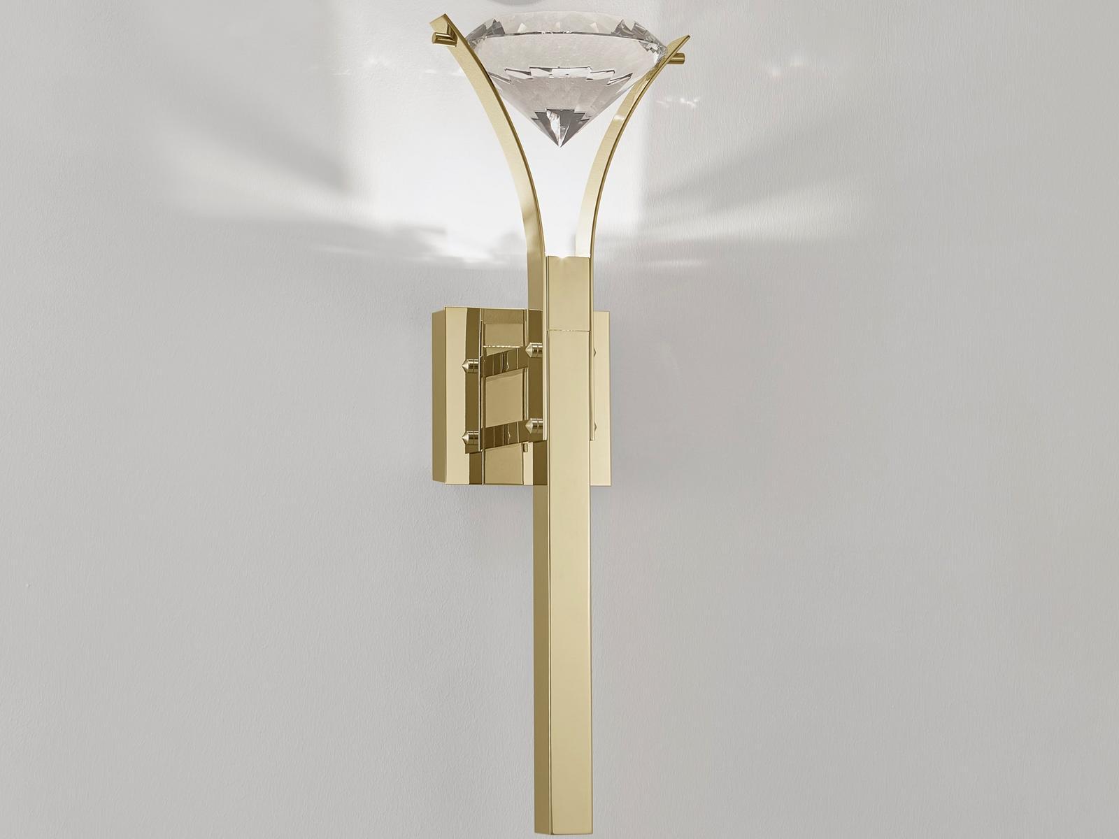 ELEMENTS OF LOVE W1 XL Metal wall lamp with fixed arm