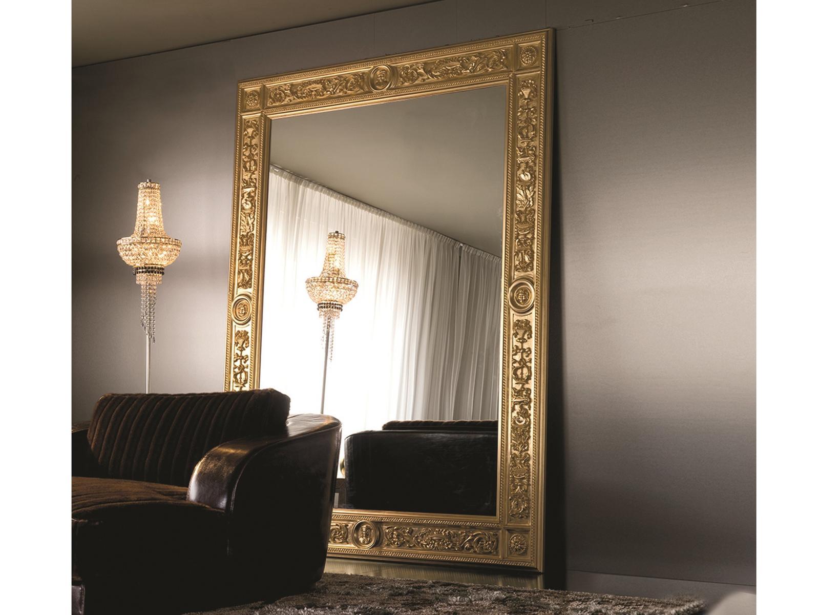 EMPEROR Rectangular lacquered mirror