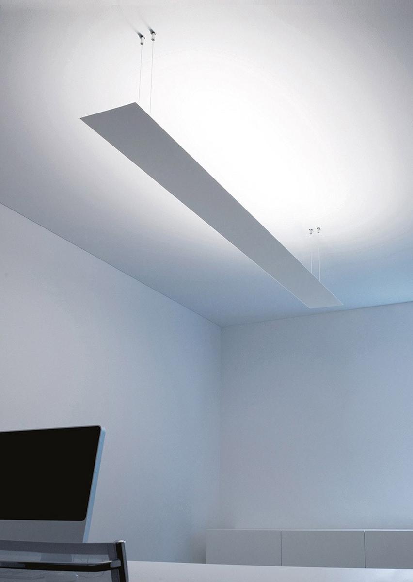 BLADE Fluorescent metal pendant lamp